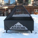 Customized firepit for Mt. Hood Skibowl