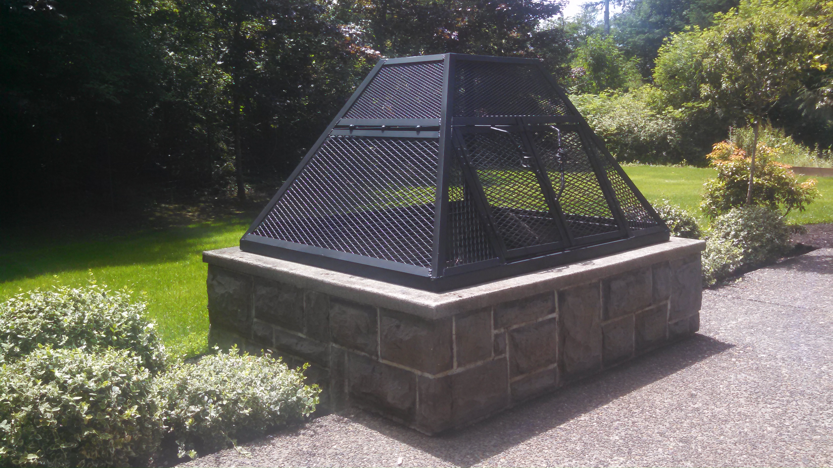 Custom Fire Lid Northwest Firepits